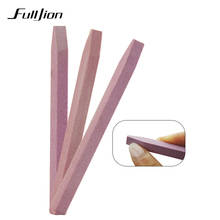 1Pcs Unique Stone Nail File Cuticle Remover Trimmer Buffer Nail Art Tool V-shaped Nail Art buffer Pedicure Manicure Beauty Tools 2024 - buy cheap