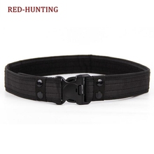 Men Adjustable Belt Military Equipment Hunting Accessories Tactical Belt Combat Gear for Sports Outdoor 2024 - buy cheap