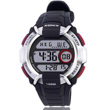 Relógio de pulso led digital masculino, eletrônico digital esportivo para mergulho 100m 2024 - compre barato