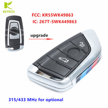 KEYECU OEM Replacement Modified Smart Remote key Fob 315/434MHz 3 Button for BMW F Series CAS4+/FEM FCC: KR55WK49863 2024 - buy cheap