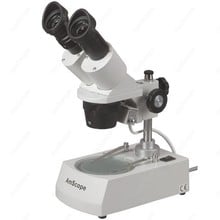 Student Binocular Stereo Microscope--AmScope Supplies 40X-80X Student Binocular Stereo Microscope with Dual Lights 2024 - buy cheap