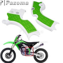 Cubierta de protección de marco de agarre verde para motocicleta KAWASAKI, accesorio para moto de cross, todoterreno, KXF250, KX250F, 2015-2018, KX250 2019 2024 - compra barato