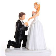 Personalized True Love Romance Bride Groom Figurine Topper Funny Wedding Cake Decoration 2024 - buy cheap