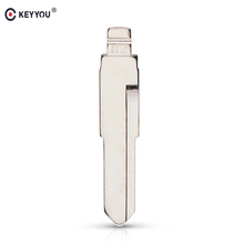 Keyyou lâmina de chave dobrável, universal tipo 82 #, de metal, vira em branco, para controle remoto kd, para novo wuling 6390, sgmw, no.82, lâmina sem cortes 2024 - compre barato