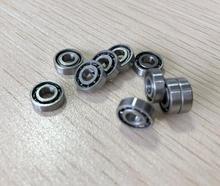 50/100/500pcs 687 open miniature steel ball bearings 687K 7x14x3.5mm L-1740 deep groove ball bearing  7*14*3.5 mm 2024 - buy cheap