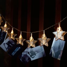 Portable Photo Clip Led String Lights For New Year,Wedding Decorative,Home Room Personality Photo Frame,Fairy Light String 2024 - buy cheap