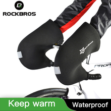 Rockbros водонепроницаемые велосипедные перчатки с сенсорным экраном, гелевые велосипедные перчатки, спортивные противоударные MTB дорожные велосипедные перчатки с полным пальцем на руль 2024 - купить недорого