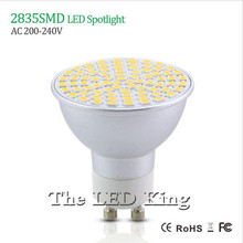 free shipping 9w 10w 12w GU10 led SMD3528 60 70LEDS 220V gu 10 Aluminum Spotlight Led lamp Light Downlight Bulbs Warm/Cool White 2024 - buy cheap