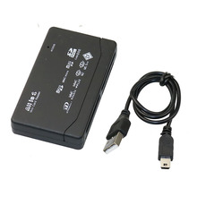 Lector de tarjetas de memoria todo en uno, USB, externo, SD, SDHC, Mini Micro M2, MMC, XD, CF, para MP3, cámara Digital 2024 - compra barato