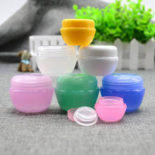 10Pcs 5g/10g/20g/30g Plastic Empty Makeup Jar Pot Sample bottles Travel Face Cream Balm Lotion Cosmetic Container w/ Inner Lid 2024 - buy cheap