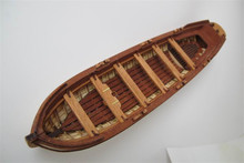 Модель NIDALE, Европейская классическая морская спасательная лодка, деревянная модель, точная сборка, лодка большого размера, набор, масштаб 1/35, модель лодки 2024 - купить недорого