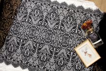 9Meters Wide65cm Eyelash lace accessories wholesale Handmade diy clothing tablecloth fabric TX359 2024 - buy cheap