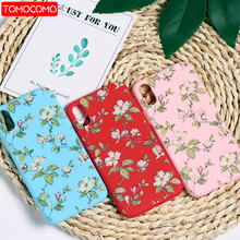 Fashion Vintage Floral Rose Flower  Silicone Frosted Matte Case for iPhone 11 Pro 6 6S 12  7 7Plus 8Plus X XR Xs Max Soft Cover 2024 - buy cheap