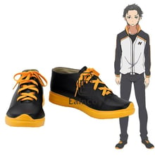 Zapatos de Anime Re Life en un mundo diferente de Zero Natsuki Subaru, Cosplay, hechos a medida 2024 - compra barato