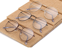 2018 New Designer Woman Glasses Optical Frames Metal Round Glasses Frame Clear lens Eyeware Black Silver Gold Eye Glass 2024 - buy cheap
