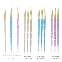 1/3pcs UV Gel Painting Nail Art Dotting Pen Nail Art Pen Liner Drawing Brush Pen Painting UV Pencil Nail Beauty Tool 2024 - buy cheap