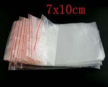 Doreenbeads sacos de plástico transparentes, bloqueio por zíper (espaço utilizável: 9cm x 7cm) 10cm x 7cm(3 500 "x2 7/8") 2024 - compre barato