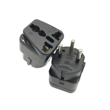ISRAELI Palestine Travel Plug Adapter Universal Outlet Israel 3 Pin Grounded Plug Adaptor 10A 250V  2PCS/LOT 2024 - buy cheap