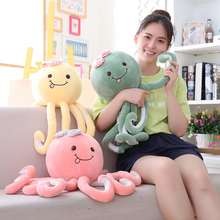 40/50/70cm Lovely Funny Cartoon Octopus Pendant Plush Stuffed Toy Soft Animal Home Accessories Cute Animal Doll Children Gifts 2024 - buy cheap