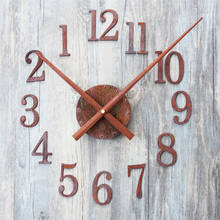 Clock Saat Wall Clock Reloj Duvar saati Digital Wall clocks horloge murale Relogio de parede Self adhesive Watch Reverse pointer 2024 - buy cheap