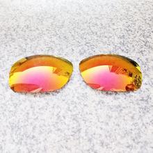 E.O.S Polarized Enhanced Replacement Lenses for Oakley Ten Sunglasses - Fire Red Polarized Mirror 2024 - compre barato
