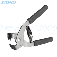 1Pcs Leather Stitching Hole Punchs Plier Clamp Cutter Hogard Diamond Cut Punch Tool 4mm Pitch 2/4 Prong 2024 - buy cheap