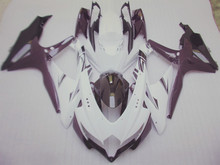 Injection mold Fairing KIT for SUZUKI GSXR 600 750 K8 08 09 GSXR600 GSXR750 2008 2009 Purple white Fairings set+7gifts SE02 2024 - buy cheap