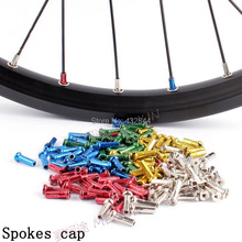 Tapa de radios de bicicleta de montaña, accesorio de cobre multicolor, 14mm, 32 Uds. 2024 - compra barato