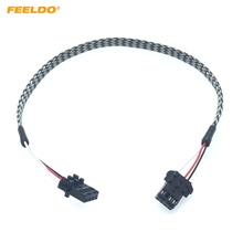 FEELDO-Cable adaptador de enchufe de bombilla HID para coche, accesorio de estilo para bombilla D1S D1R D3R D3S y arnés de Cable de lastre, 1 ud. 2024 - compra barato