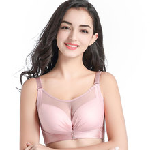 Wire Free New Sexy Brassiere C D cup sexy lace brassiere wireless bra push up Full Coverage Bras for Women plus size max 105 C D 2024 - buy cheap
