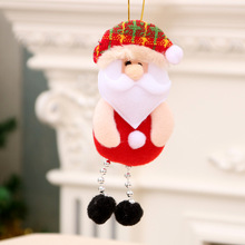 1 шт. Новая Рождественская елка фланелевая кукла кулон медведь снеговик лося Санта Клаус стиль Рождественская вечеринка украшение праздник поставки 8d 2024 - купить недорого