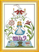Fairy Tales cross stitch kit 18ct 14ct 11ct count printed canvas stitching embroidery DIY handmade needlework 2024 - buy cheap