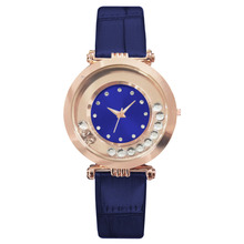 Casual feminino grande bling branco strass pulseira de couro de quartzo nova pulseira relógio analógico relógios de pulso relogio masculino 2024 - compre barato