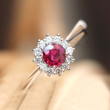 Huitan venda quente anel feminino bonito daisy em forma de anel de aniversário para femme bonito presente para a família nova chegada venda quente anel 2024 - compre barato