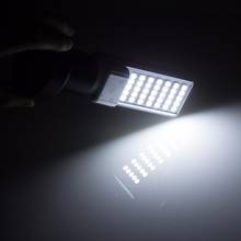 G24 светодиодные лампы 7 Вт E27 Светодиодная лампа свет SMD 5050 Spotlight 180 градусов AC85-265V горизонтальный разъем свет 2024 - купить недорого