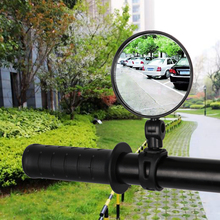 Ajustável universal guidão da bicicleta espelho retrovisor espelho 360 graus girar para mtb bicicleta de segurança acessórios ciclismo 2024 - compre barato