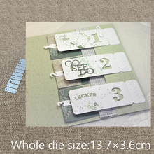 XLDesign Craft Metal Cutting Die die cuts 0-9 digital clips decoration scrapbook Album Paper Card Craft Embossing die cuts 2024 - buy cheap