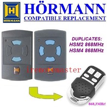 2 piezas Hormann HSM2 868,HSM4 868mhz control remoto de repuesto hermoso 2024 - compra barato