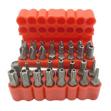 33 Uds seguridad tamper proof Torx poco llave estrella hexagonal titular Rod destornillador 2024 - compra barato