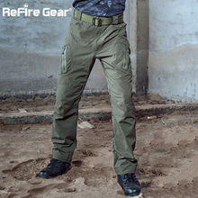 ReFire Gear Summer Lightweight Military Cargo Pants Men Quick Dry Army Tactical Pants Breathable Nylon Big Pocket Combat Trouser 2024 - buy cheap