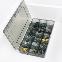 1pc novo 18 slots células caixa de ferramentas jóias portátil recipiente peças eletrônicas parafuso contas brinquedo livro roupas armazenamento componente caixa 2024 - compre barato