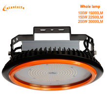 GLITE ufo 100 W 150 W 200 W de iluminação industrial de alta baía conduziu a lâmpada de luz indústrias levou dossel de luz industrial 150 w lâmpada oficina 2024 - compre barato