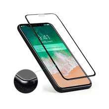 Vidro temperado colagem completa 5d, vidro protetor para iphone x xs max xr 7 8 6 6s plus tablete 5 s se 5c 5se 2024 - compre barato