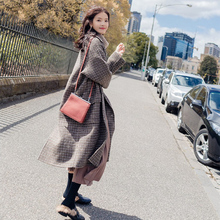 2019 autumn and winter new female explosion models Korean fashion long woolen coat 2024 - buy cheap