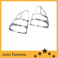 Chrome Tail Light Cover  for Toyota Prado Land Cruiser FJ120 -Free Shipping 2024 - buy cheap