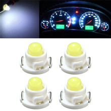 Low Consumption 4Pcs Car T4.7 LED High Bright Ultra Long Lifespan Dashboard Gauge Side Wedge Warning Light Lamps Bulb#291210 2024 - buy cheap