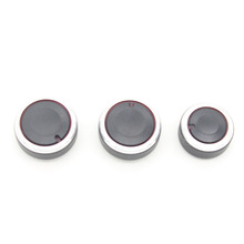 3pcs/set For Volkswagen Car Air Conditioning Knob heat control Switch Button Car Accessories AC Knob for POLO MK4 MK5 9N 9N3 6R 2024 - buy cheap