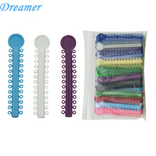 Dreamer-ligaduras para atar ortodónticas, banda de goma elástica colorida, 40 piezas 2024 - compra barato