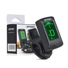 ammoon AT-07 Digital Electronic Clip-On Tuner LCD Screen for Guitar Chromatic Bass Ukulele C/ D Violin 2024 - buy cheap
