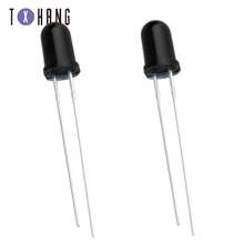 50/100PCS F3/F5 940nm Black DIFFUSED IR LED Infrared Receiving 3mm 5mm Light Receiving Diodes 2024 - buy cheap